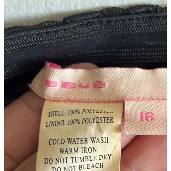 ISSUE Sculpted Stripe Womens Spaghetti Straps Maxi Dress Navy Slim Fit Size 16 - Picture 11 of 12